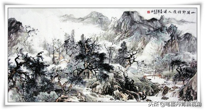 全星恒山水画,全星恒山水画作品