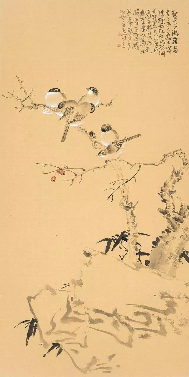 素朴的一花一草、精巧的一鸟一雀