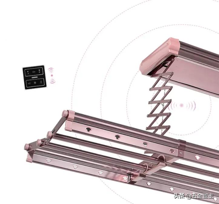 恋晴晾衣架家用阳台智能自动升降,恋晴智能晾衣架