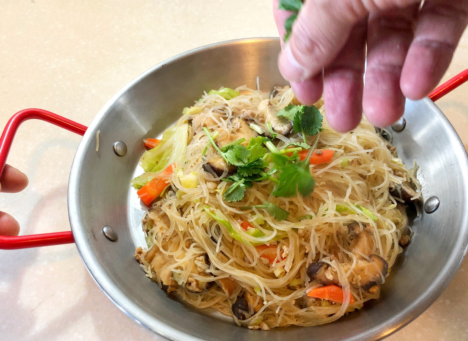 台湾炒米粉,台湾街头美食炒米粉