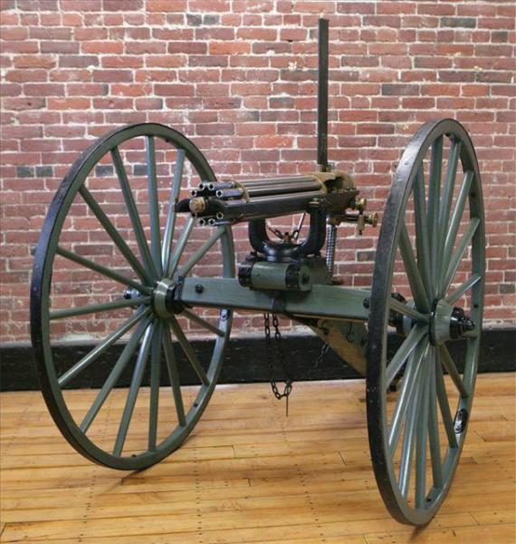 加特林机枪进化史,武器进化史加特林机枪