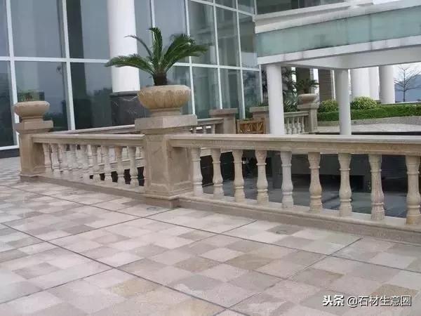 100种石材栏杆图片大全,汉白玉石柱栏杆多少钱一米