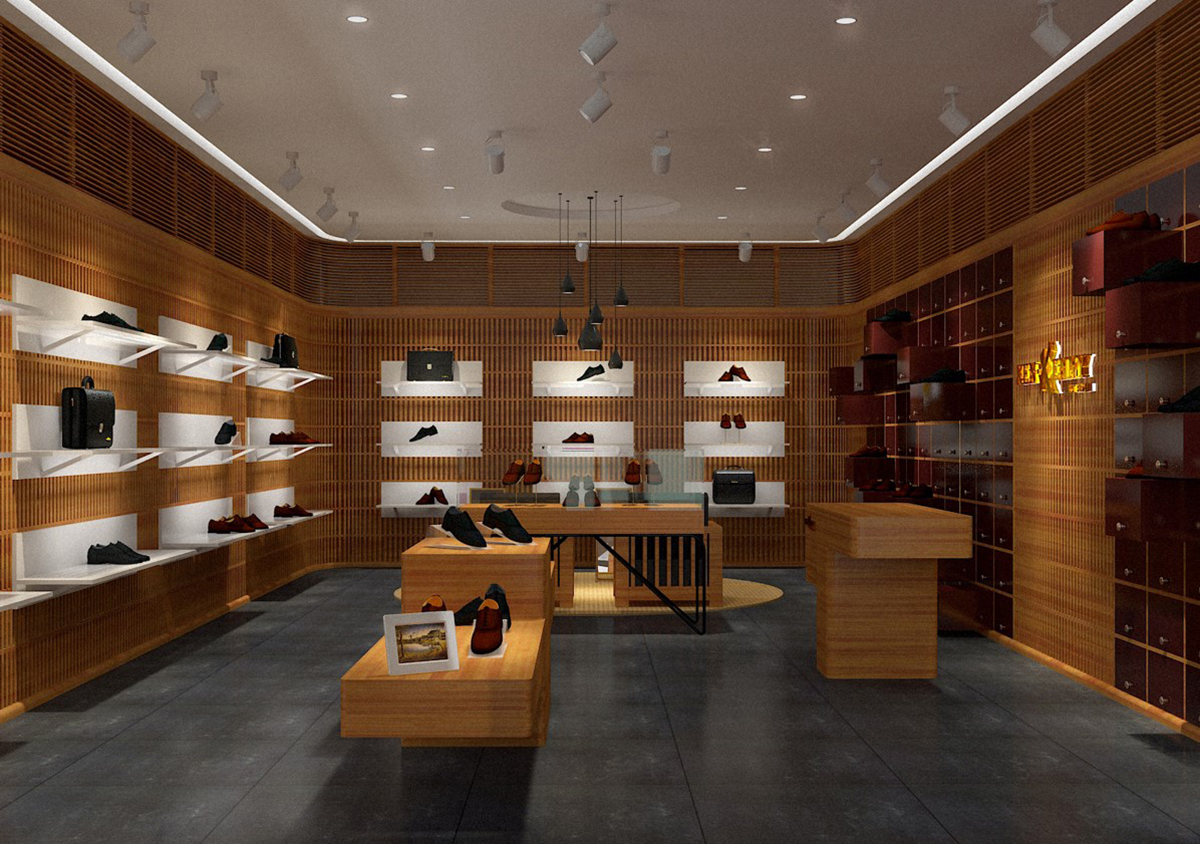 大猪蹄子鞋图片,大牌鞋店设计