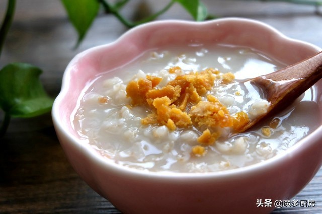 麦仁稀饭怎样熬最好喝,婆婆用剩米饭煮粥给我吃