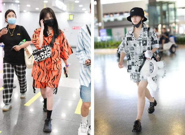 梨形身材高腰中腿裤,爸爸裤子直筒小个子