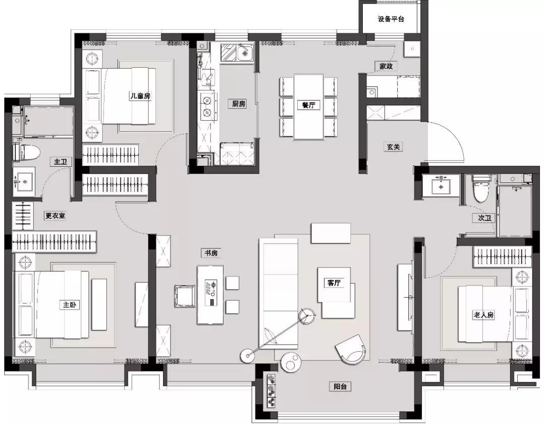 这才是中式装修,这才是精装房教科书式改造