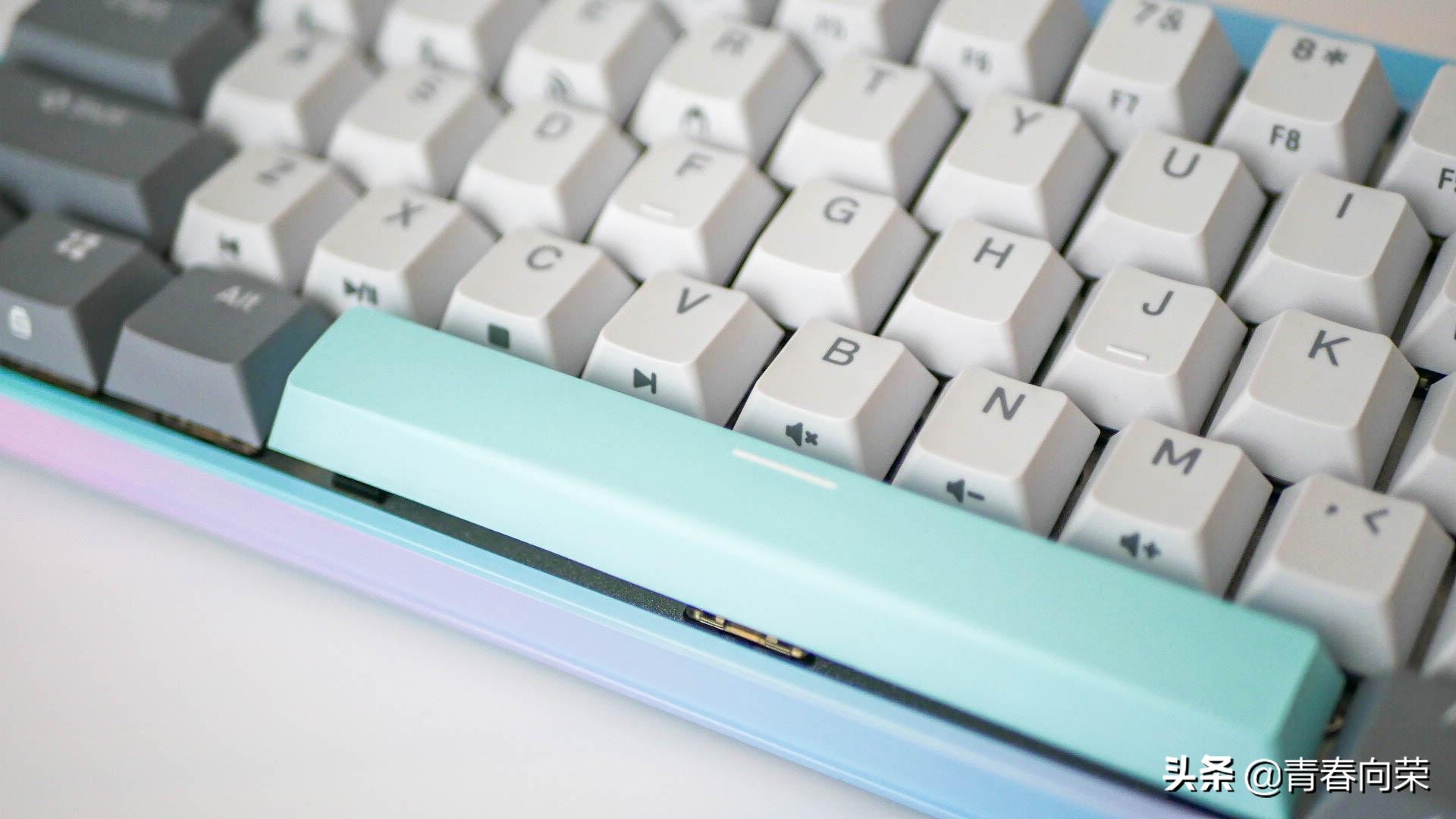 杜伽k310机械键盘简单上手,杜伽k330w无线键盘