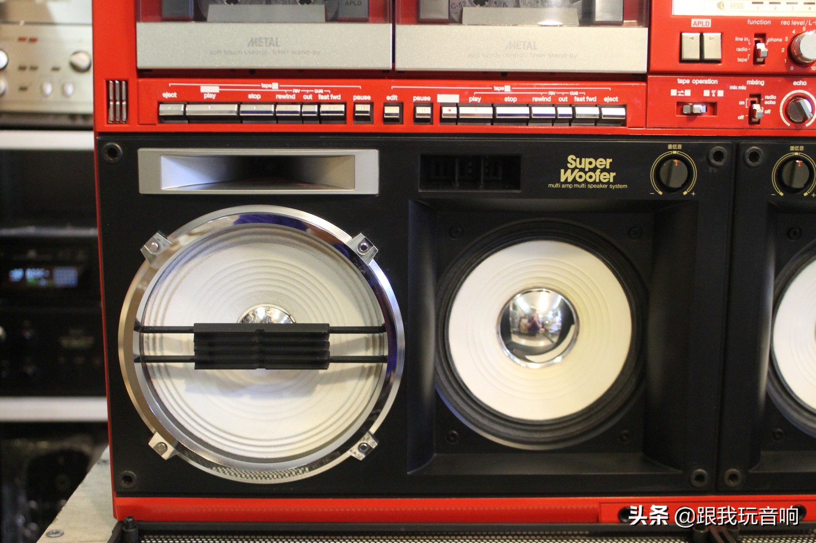 夏普SHARPGF666收录机,日本夏普900收录机