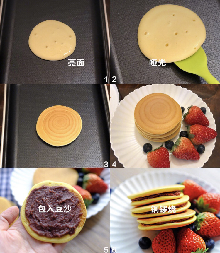 教你制作哆啦a梦最爱吃的铜锣烧,如何制作哆啦a梦同款铜锣烧