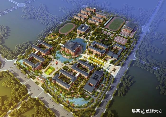 六安最新学校规划,六安外国语学校图片