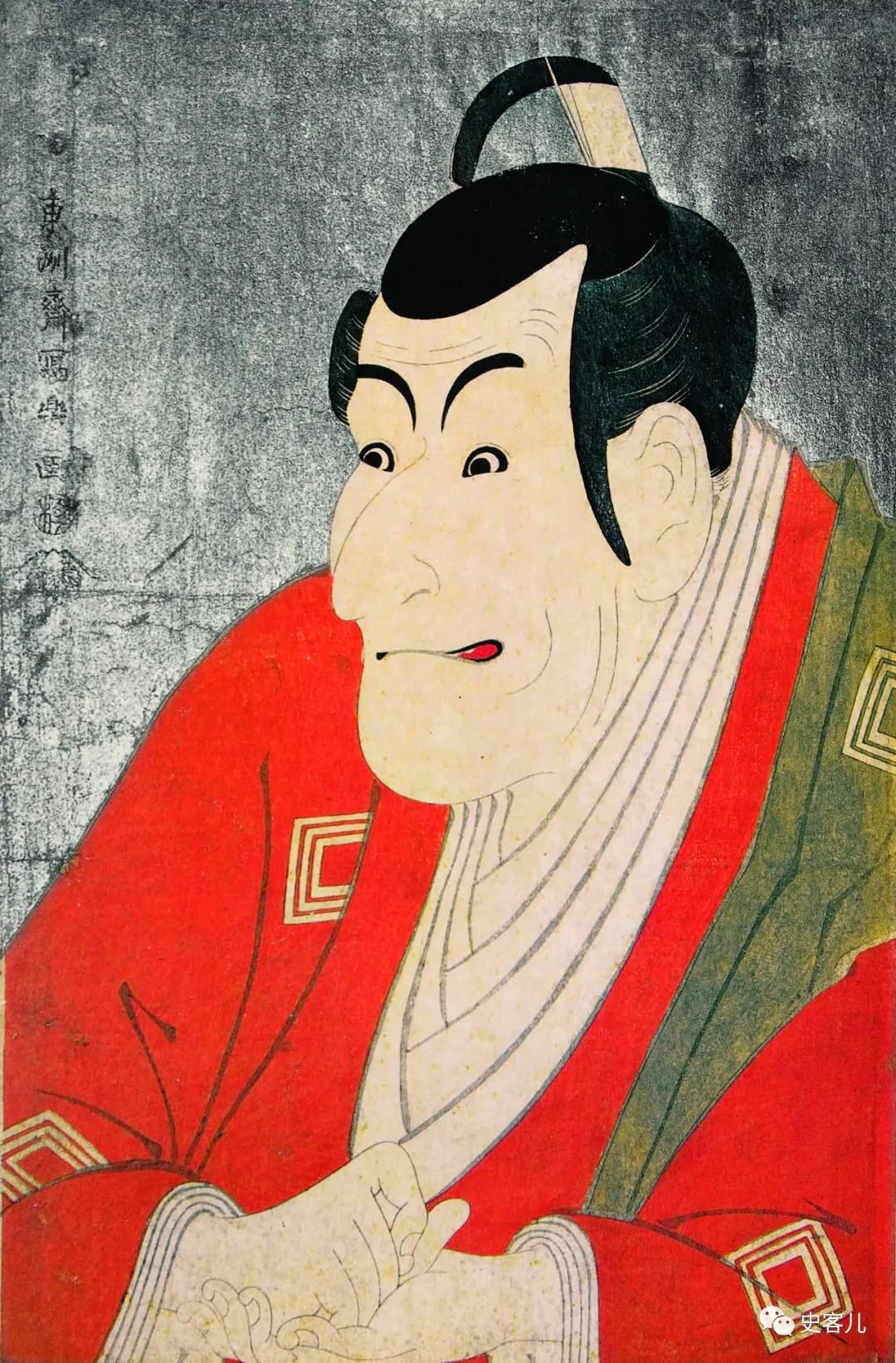 神秘天才歌舞伎画师的横空出世给浮世绘画坛带来强烈冲击