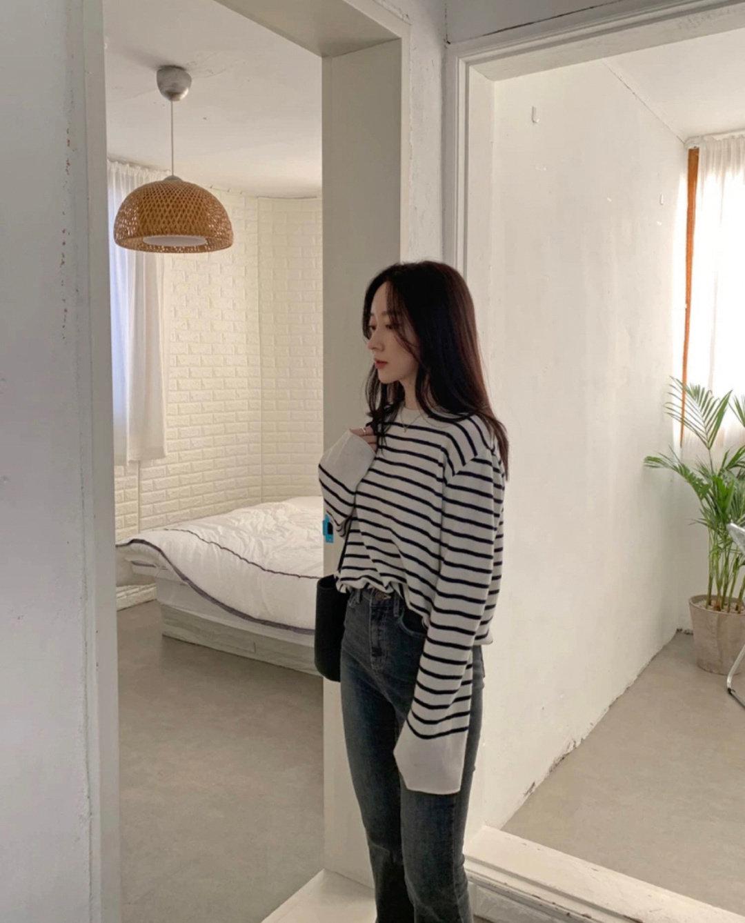 韩国穿搭ins时尚博主夏季穿搭,时尚穿搭博主冬季搭配