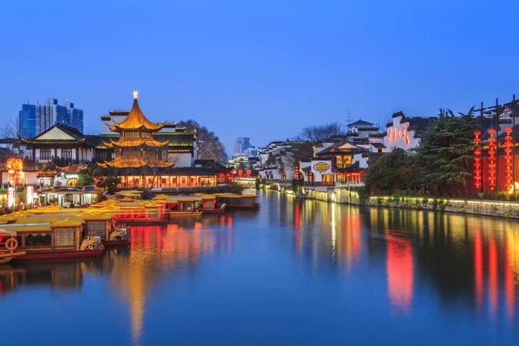 南京夫子庙秦淮风光带怎么去,夜游南京夫子庙旅游攻略