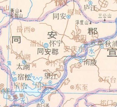 安徽太湖为什么叫太湖,以太湖命名的城市