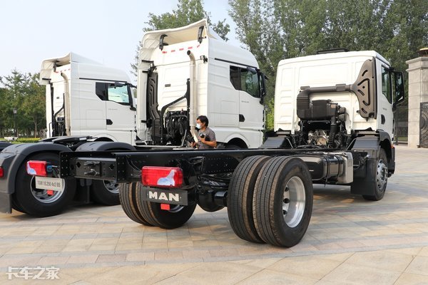 只有羡慕的流口水，带你看看德国曼恩TGM载货车