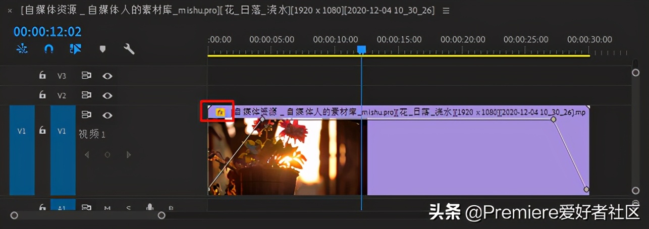 pr剪辑小技巧时间线调整,pr时间线剪辑小技巧