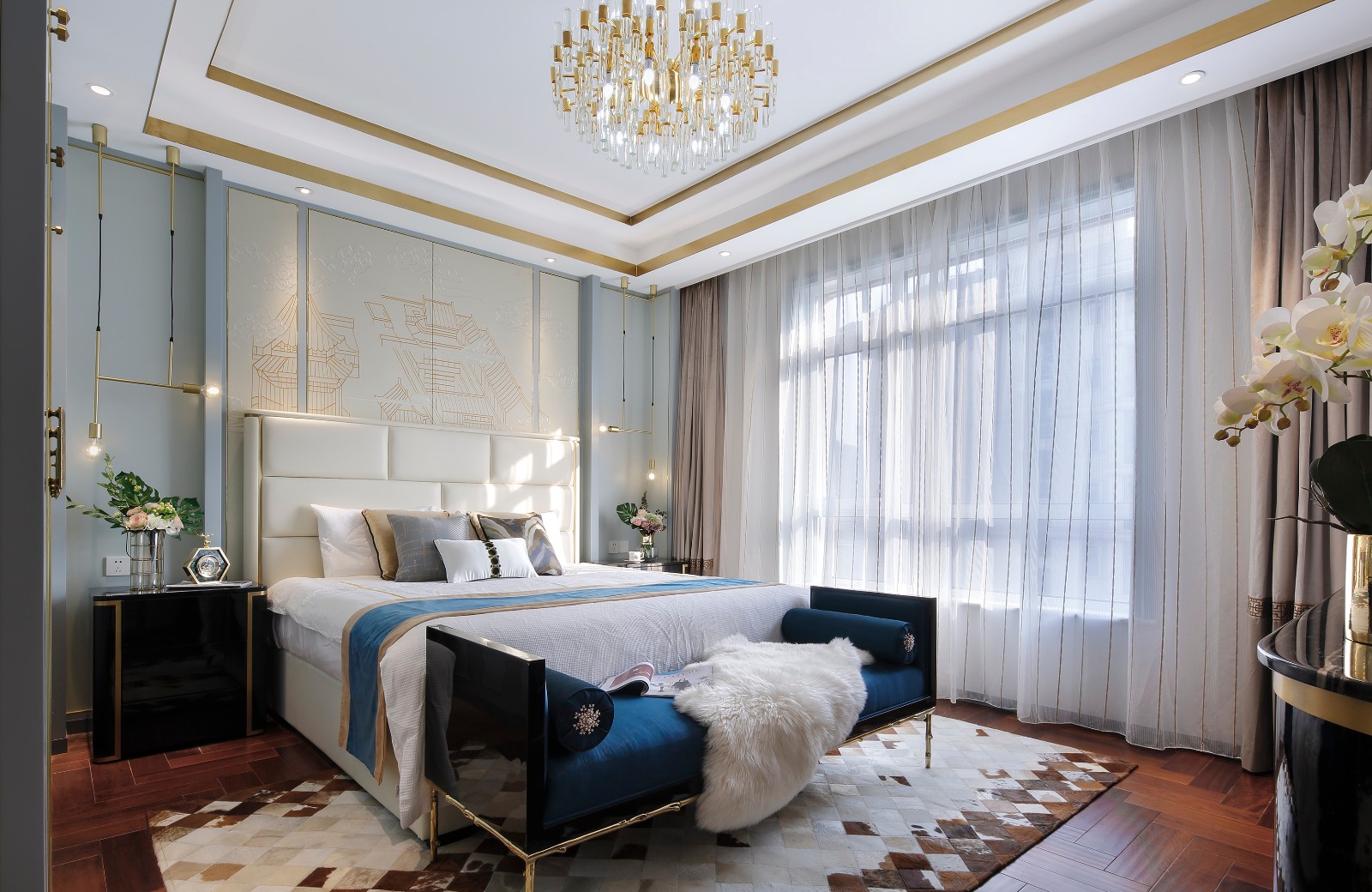 450平轻奢大宅彰显品位生活,360平轻奢大宅