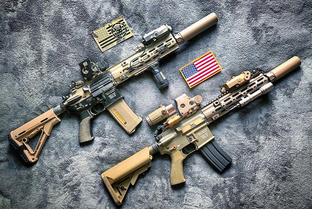 美军hk416和mk18,美军为什么喜欢用hk416