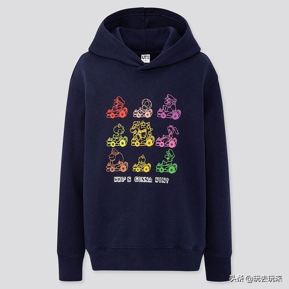 优衣库人偶形联名款t恤,优衣库米奇卫衣橙