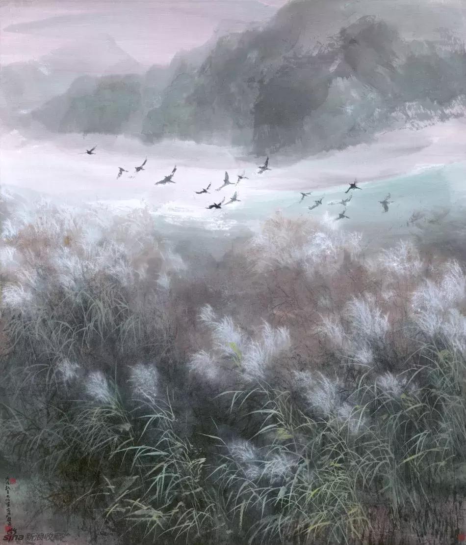 画家宋雨桂作品欣赏,宋雨桂山水书画作品