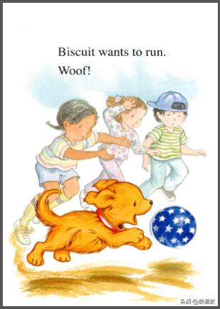 英文有声绘本Biscuitplaysball饼干玩球
