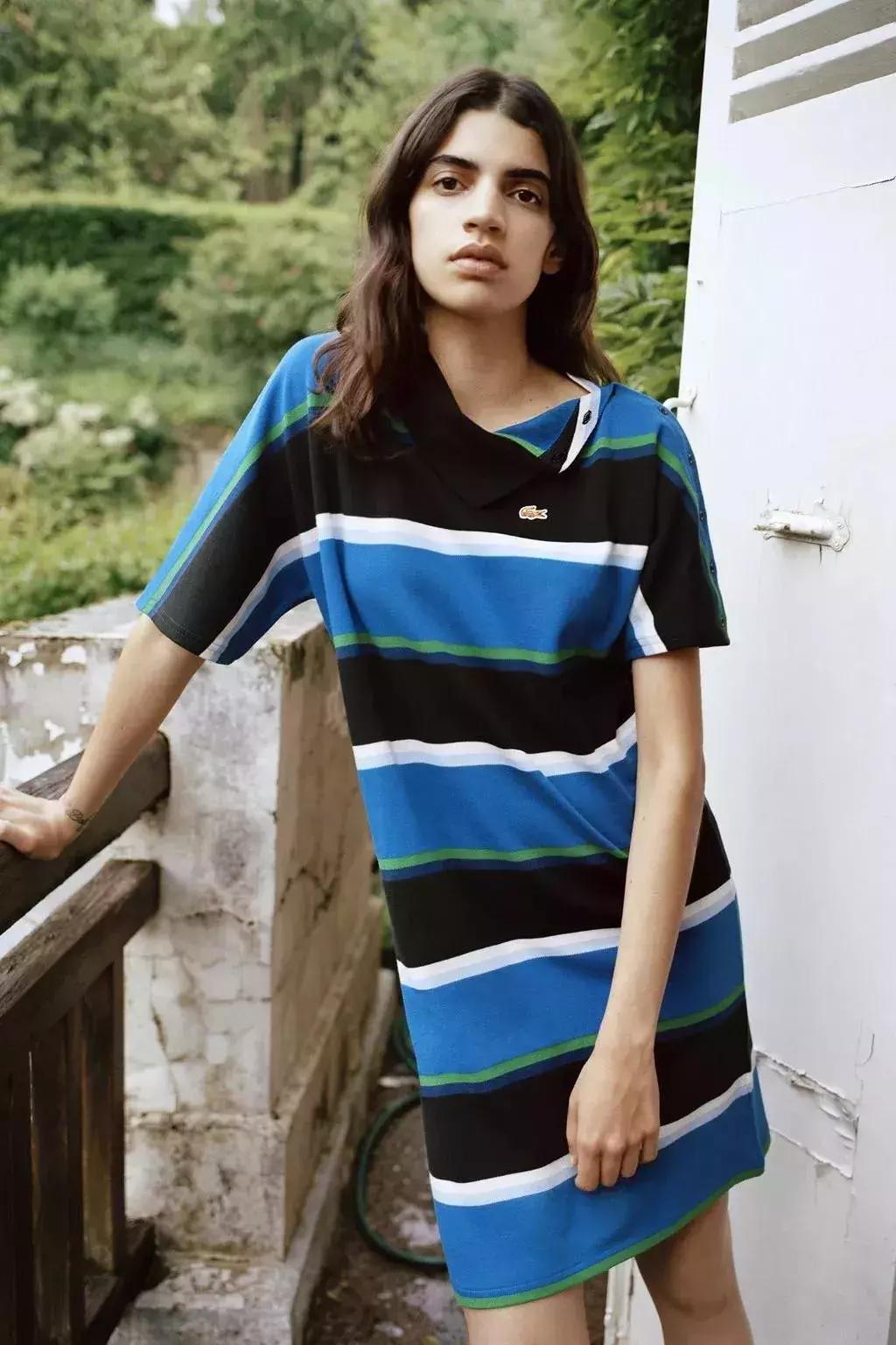 休闲t恤polo衫时髦减龄,新款polo衫清凉透气舒适经典百搭