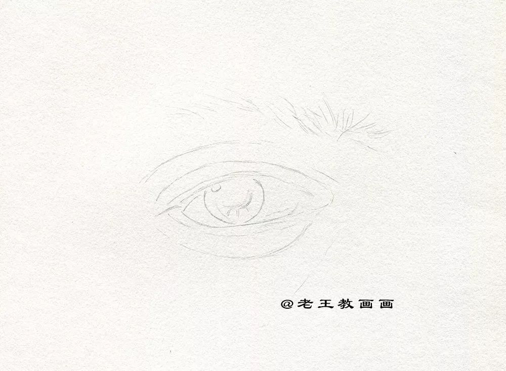 自学素描入门眼睛教程,画眼睛教程素描动漫
