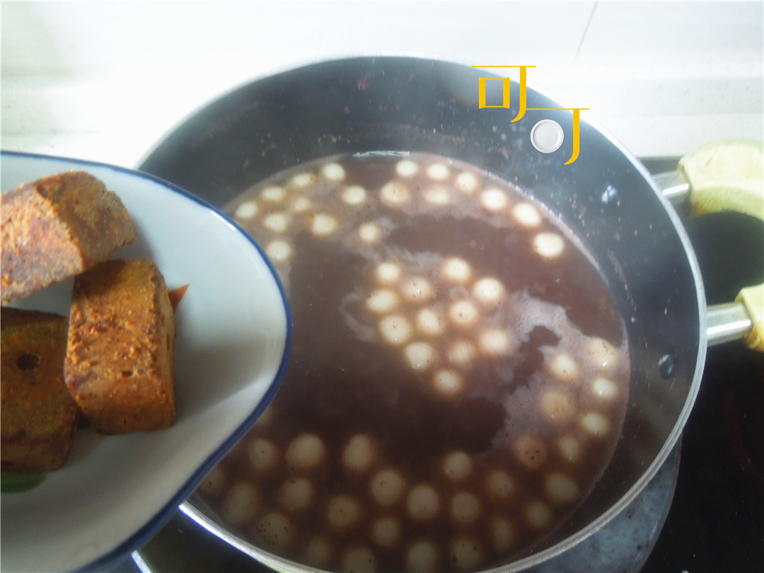糯米豆沙圆子的做法,豆沙糯米圆子甜品