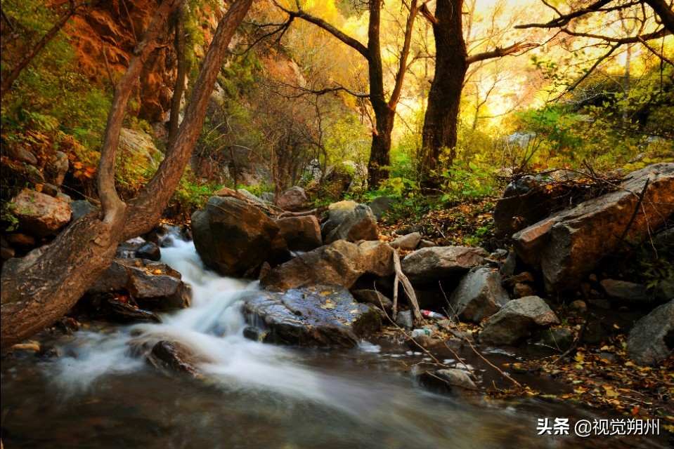 山阴自然风光蝴蝶谷图片,蝴蝶谷梦幻风景