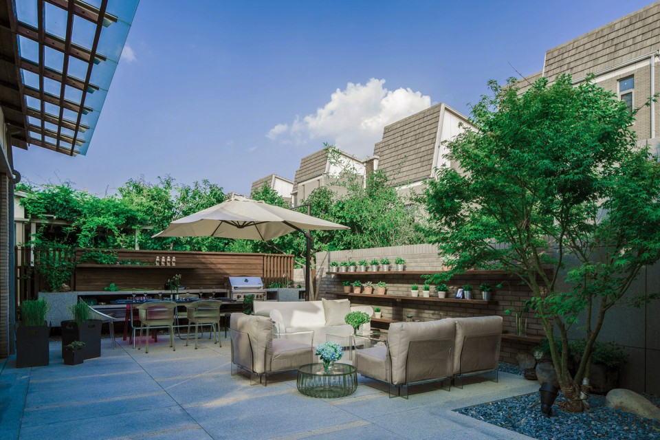 北京高档别墅庭院设计报价,北京龙湾别墅会所