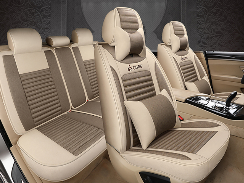 夏季冰丝汽车坐垫透气凉爽不闷热,夏日清凉坐垫