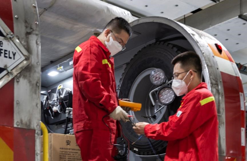 复工复产现场实拍,西安高新区复工复产