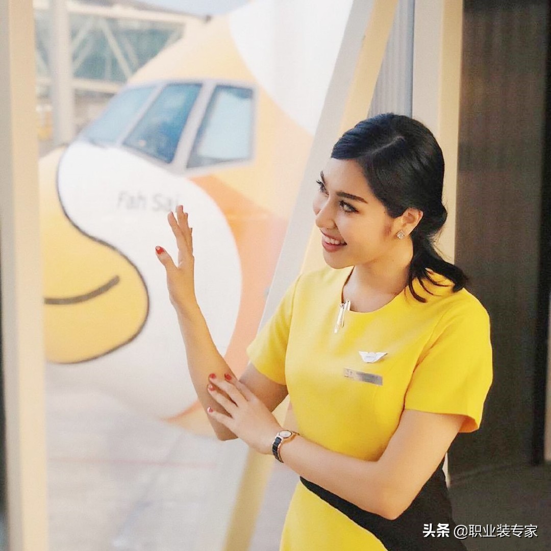 酷鸟航空制服效果图,泰国酷鸟航空空姐服
