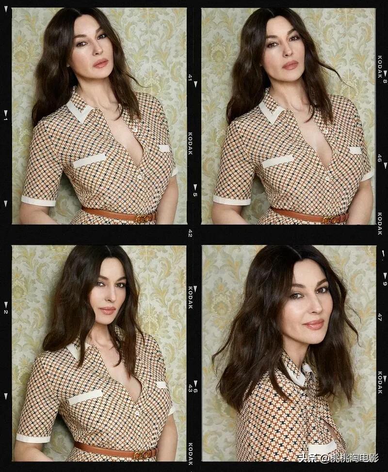 组图：魅力依旧！“西西里女神”莫妮卡·贝鲁奇杂志大片