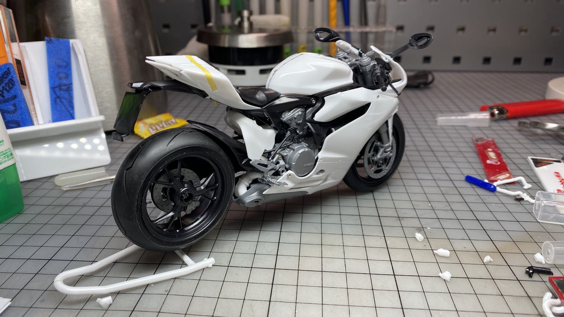 摩托车模拟器玩一玩,仿真合金1:18摩托车模型