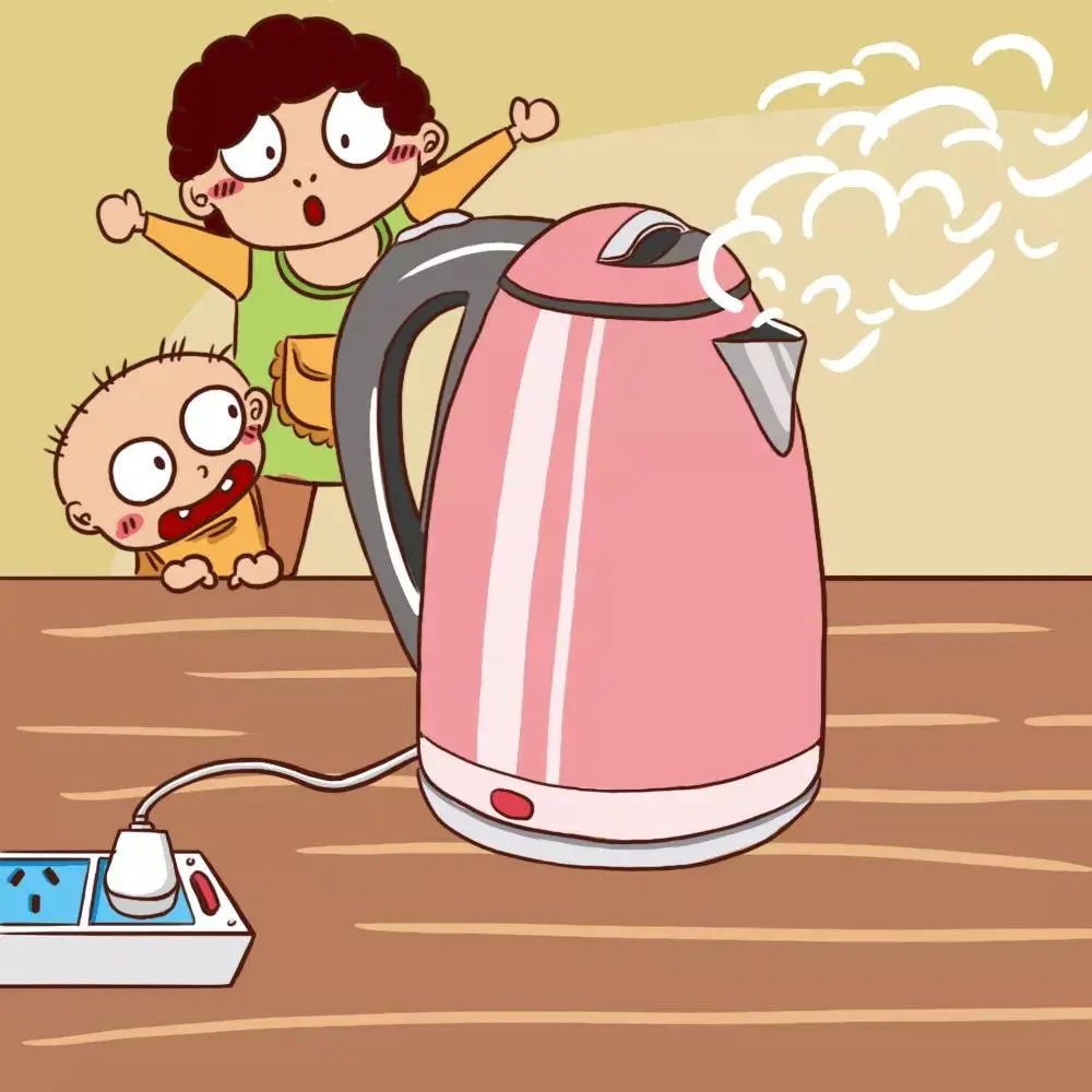 佛山一居民电热水壶短路,电水壶空烧短路引起火灾