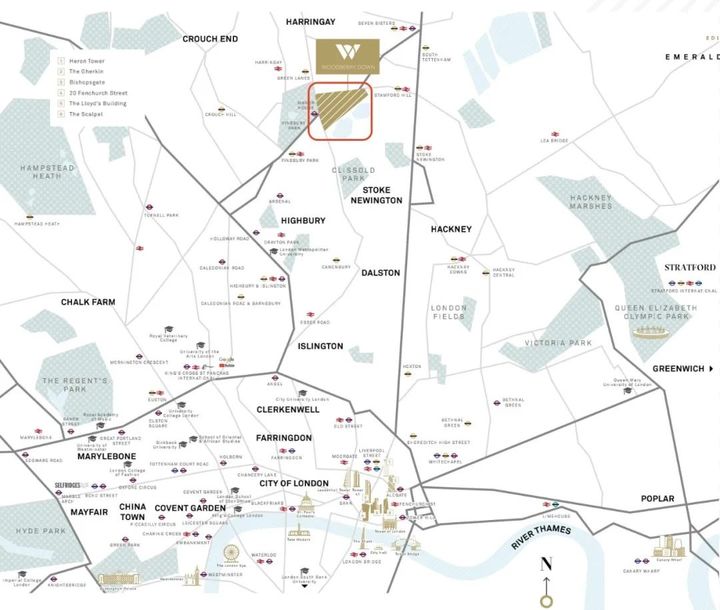 城区绿肺，WoodberryDown高性价比一居室分享