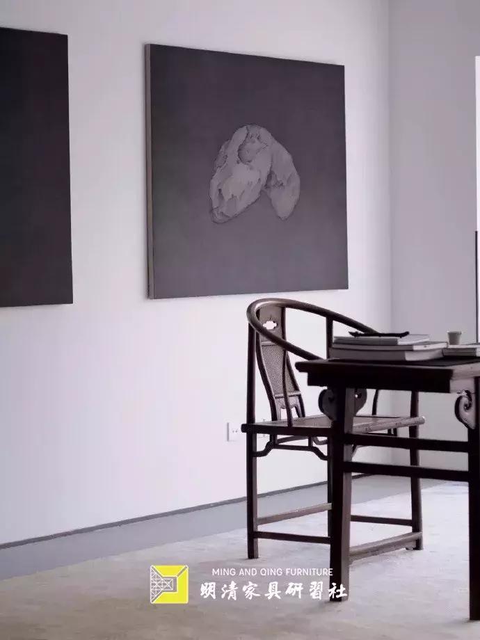 古典家具现代空间书房,古典家具与现代空间书房