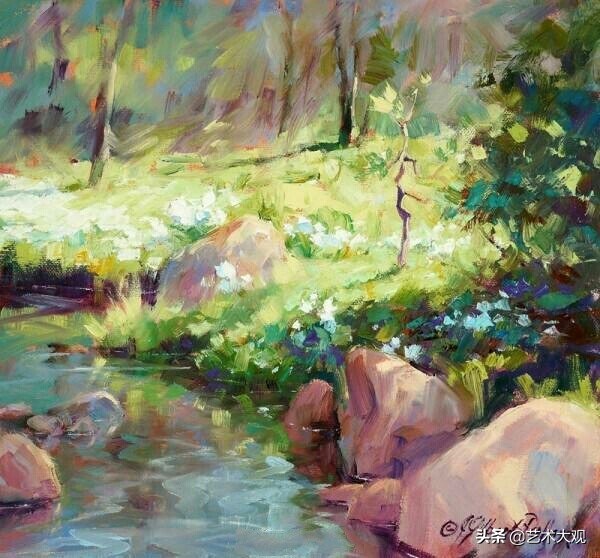美国画家allenlawson油画风景,画家安德烈·杰拉西莫夫风景油画