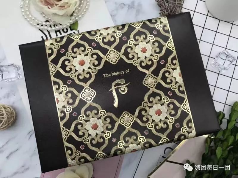 韩国whoo后套盒,韩国whoo后拱辰享套盒6件