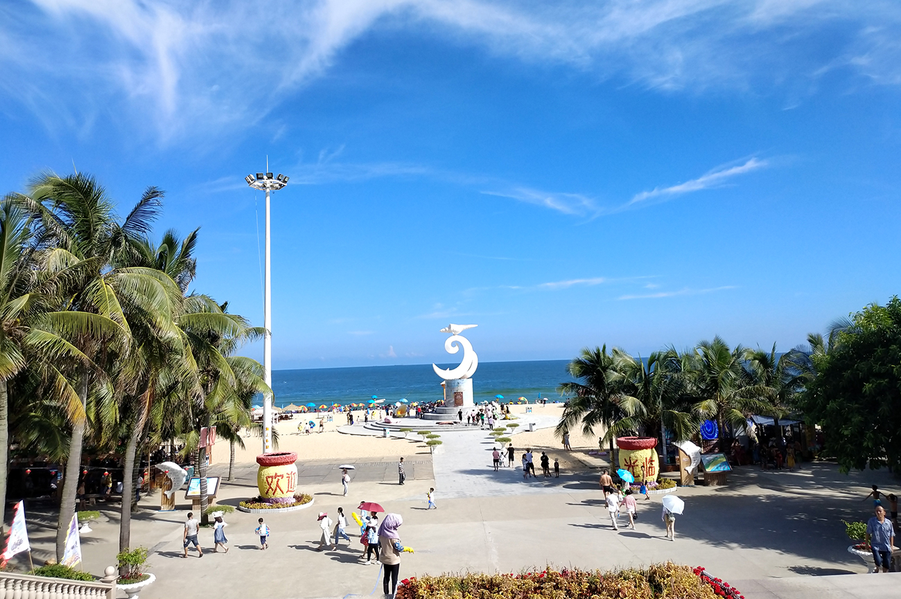 广东海陵岛海边景点,阳江市海陵岛大角湾景点