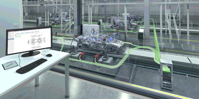 不愧为高端焊接代名词，大众宝马生产线上全都是它家的焊机