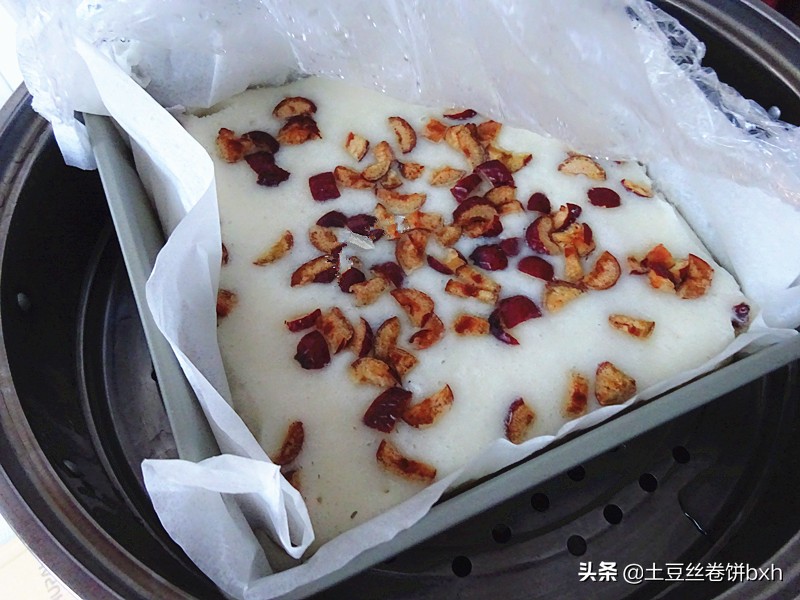 在家就能做的米发糕,又酥又甜的米发糕的做法