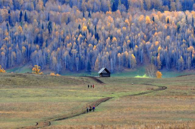 阿勒泰秋季旅行,新疆旅行阿勒泰秋天