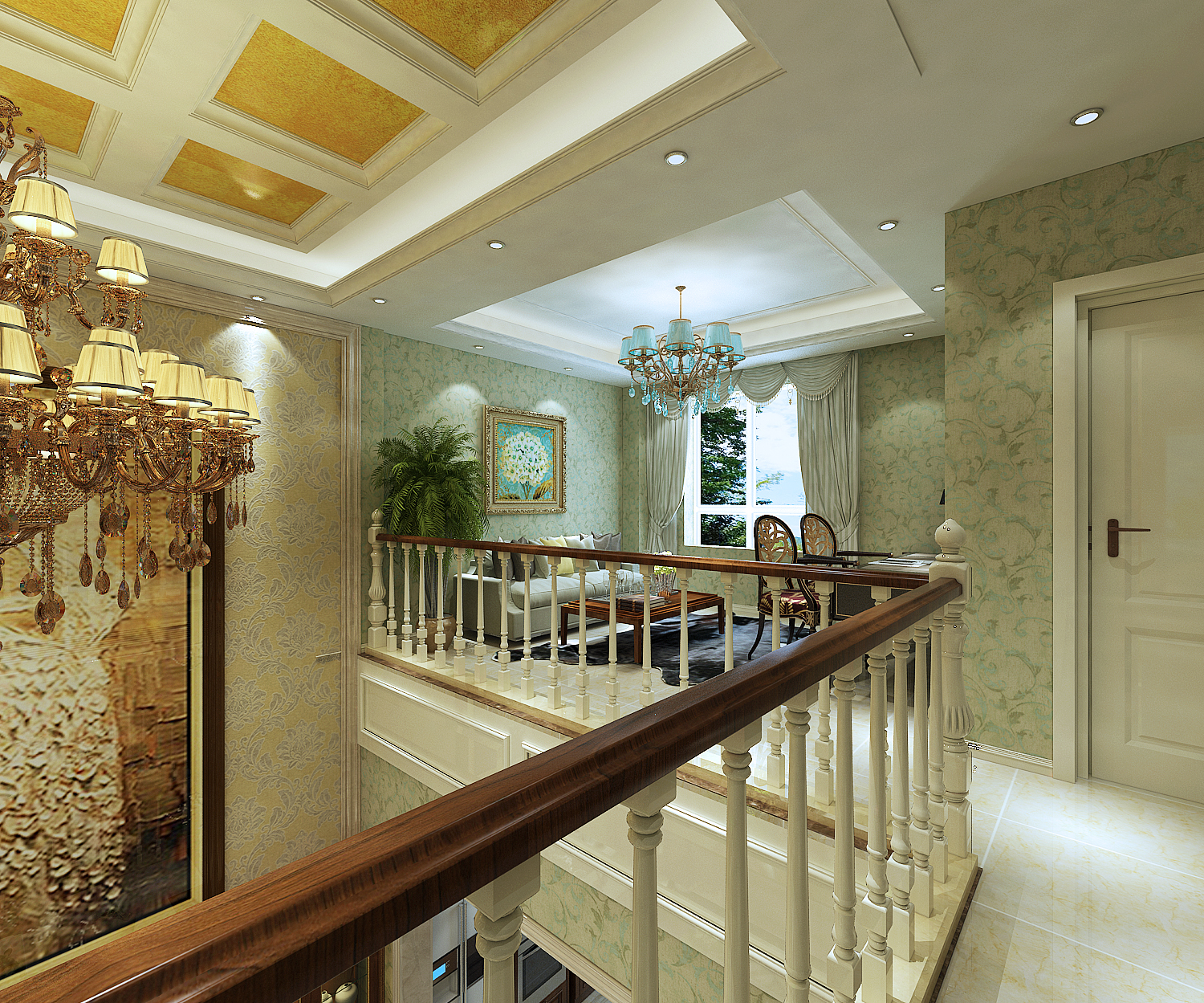 自带家庭影院的欧式别墅，400㎡尽显奢华大气，开启你的浪漫生活