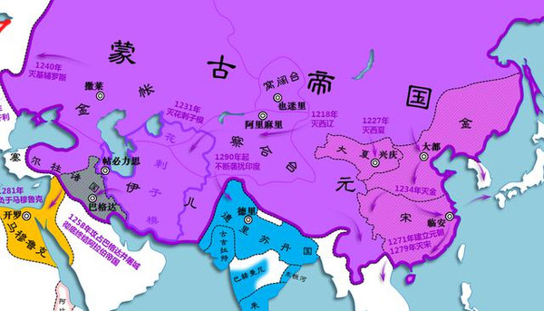 人类十大帝国版图,人类历史排名前五的帝国