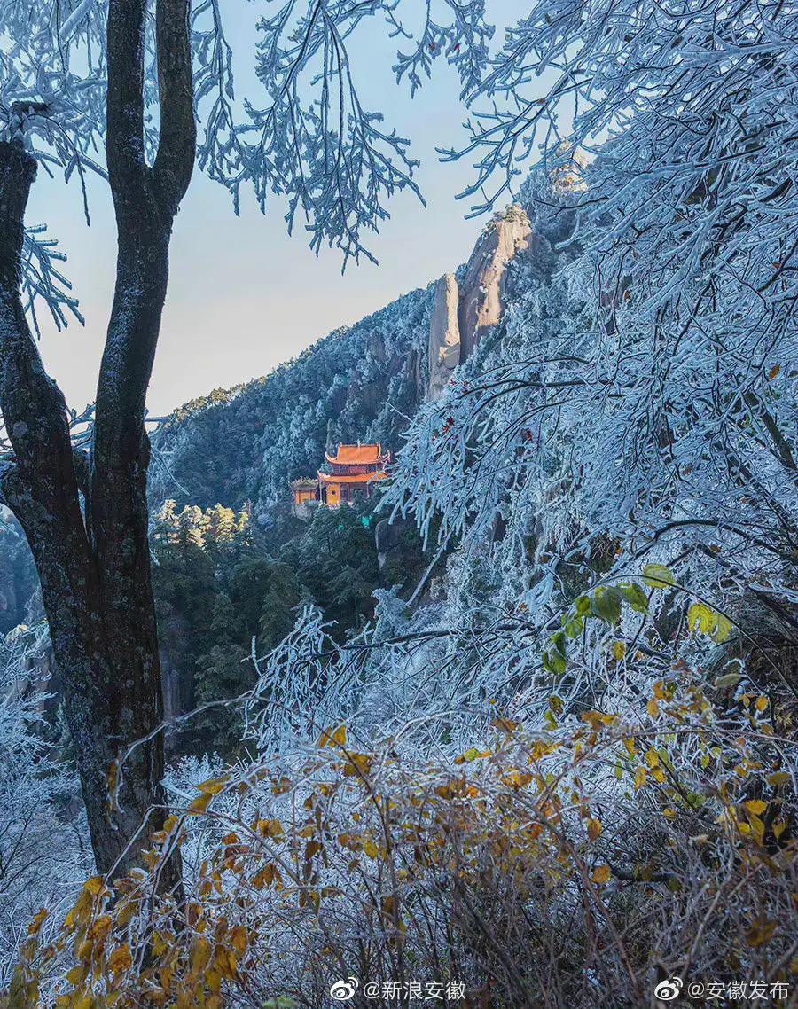 九华山风景图片高清美图,九华山拍照写真