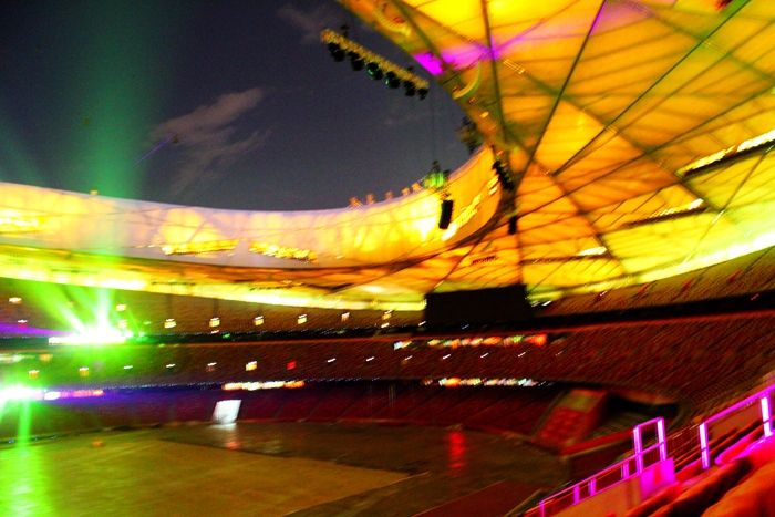 2019年鸟巢国庆灯光秀,鸟巢夜光系列