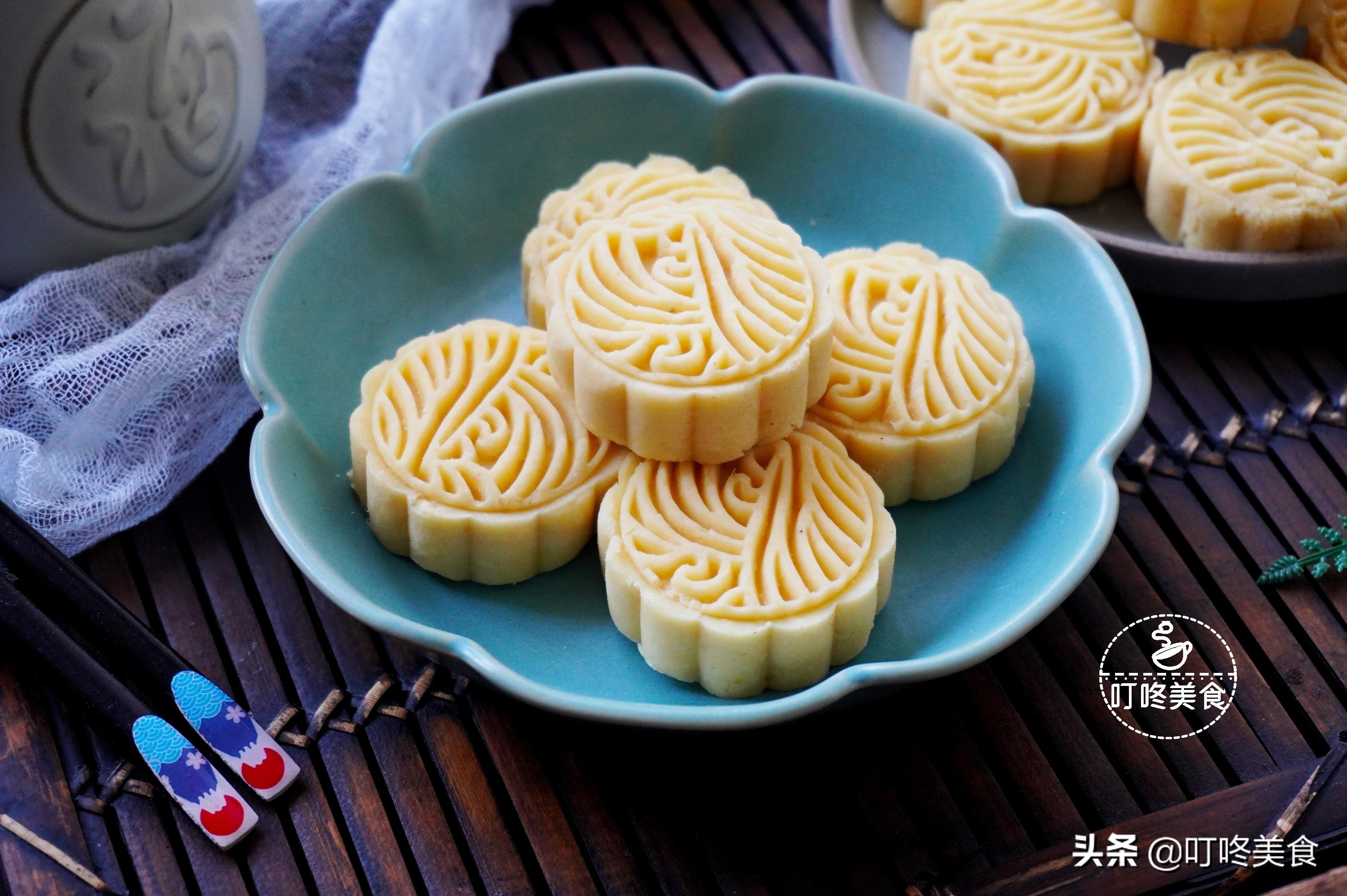 1碗绿豆1勺糖，2分钟教你自制绿豆糕，香甜细腻，比买的还好吃