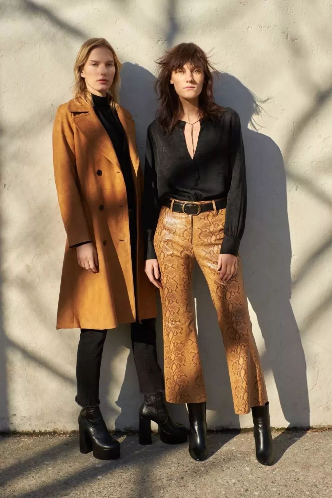 适合腿瘦的穿的新款阔腿裤,冬天不粘腿阔腿裤推荐